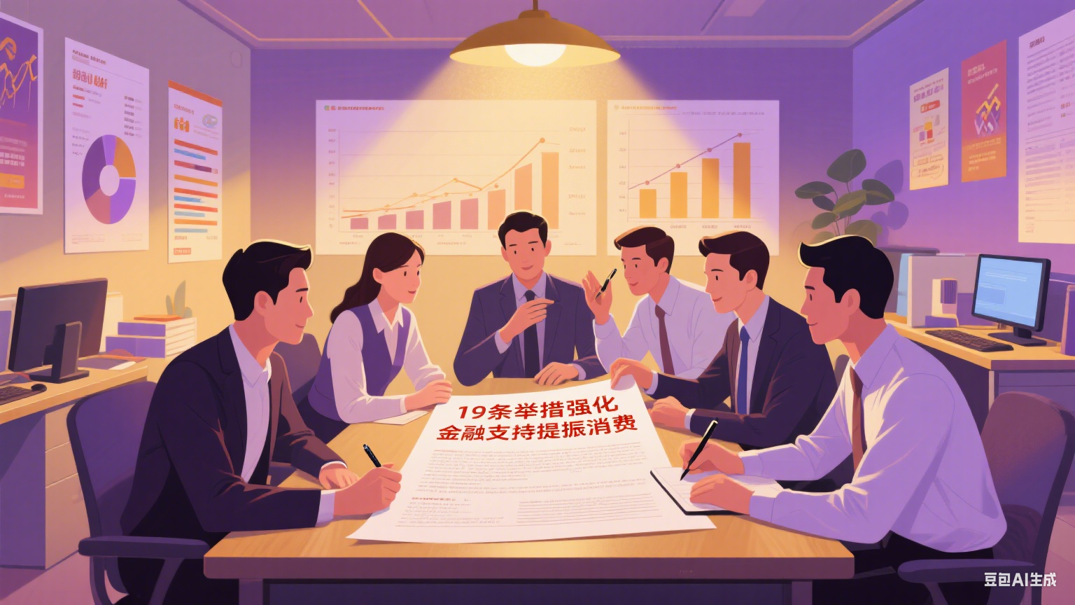 六部门联合发布 19 条举措，强化金融支持提振消费