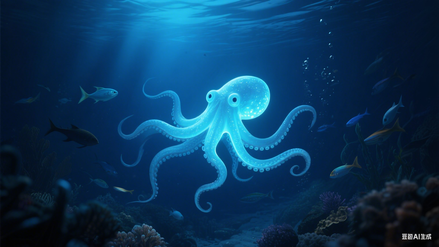 科学家发现深海“发光章鱼”，或为生物荧光研究开辟新路径